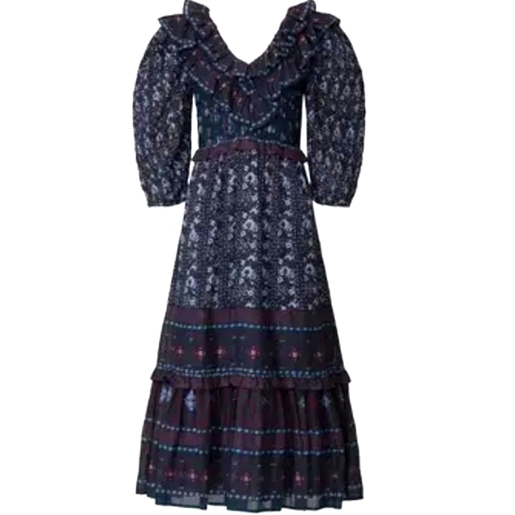 Sea New York Romantic Ruffle Maxi Dress - Picture 2 of 8